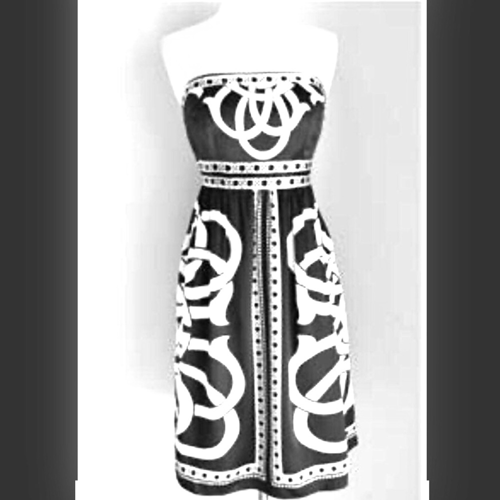 WHITE HOUSE BLACK MARKET Satin silk dress